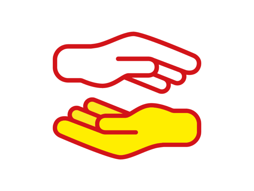 ASB-Icon-Pflege.png ASB-Icon Pflege : zwei Hände die ineinander greifen